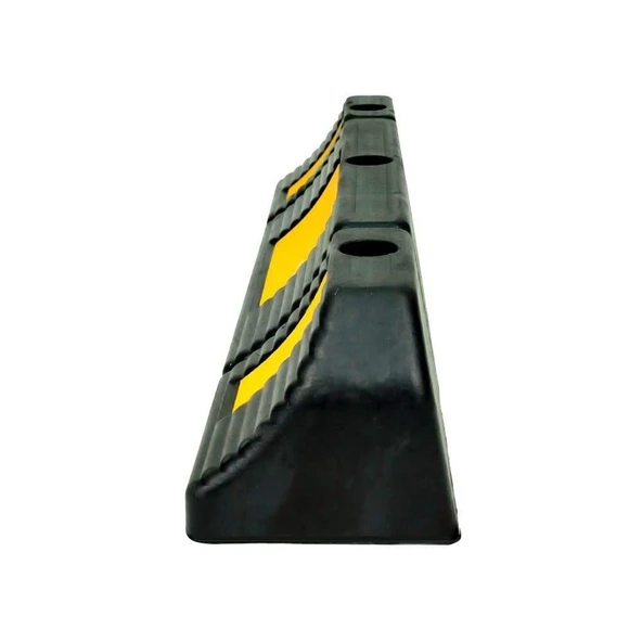 Kauçuk Araç Stoperi 60x12x10 cm, Araç Durdurucu - 2