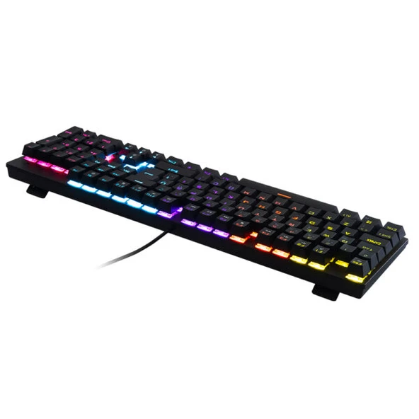 Bitfenix Erato BFK-ERO-RS-AKK-RP Red Switch Kablolu RGB Mekanik Oyuncu Klavyesi - 5