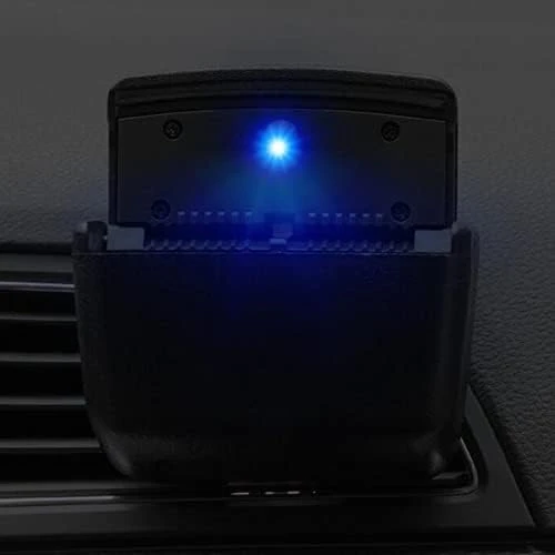 Araç İçi Işıklı Kapaklı Oto Küllük Klipsli - 5