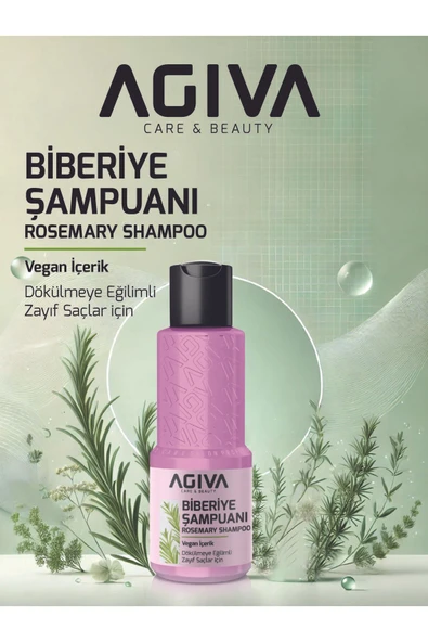 Agiva CARE 100 ML BİBERİYE ŞAMPUAN - 4