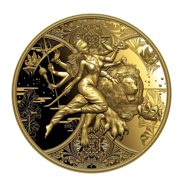 AgaKulche Durga Kamerun 2024 1 gr Altın Sikke Coin