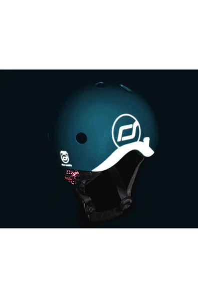 Helmet Reflective Bebek Kaskı Xxs-s Petrol Mavisi 181206-96495 - 3