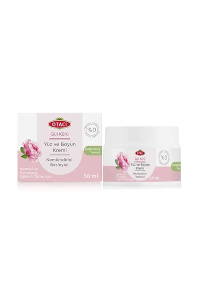 Otacı Gül Kürü Yüz Ve Boyun Kremi 50 Ml