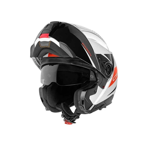 SCHUBERTH C5 ECLIPSE RED ÇENE AÇILIR MOTOSİKLET KASKI - 2