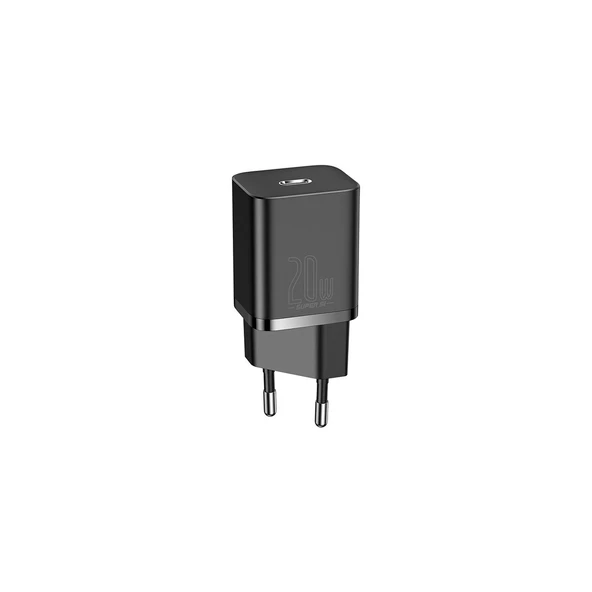 Baseus Super Si 20W Pd Type-C Girişli Akım Kontrollü Baseus Hızlı Şarj Adaptörü