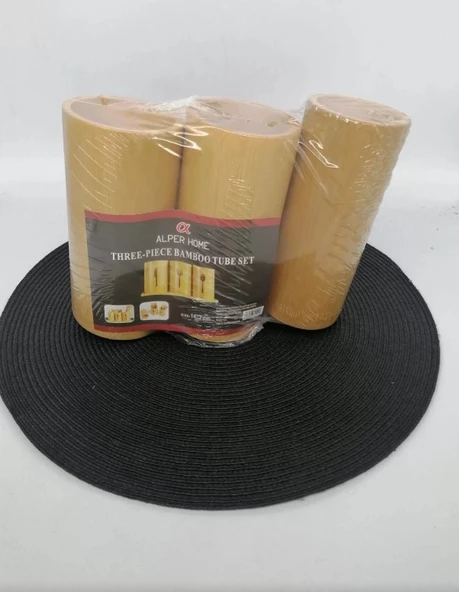 ALP 0020 KAŞIKLIK BAMBU 3'LÜ 1X12