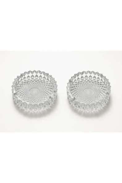 Nealdin 2'li Banna Glass Cam Küllük