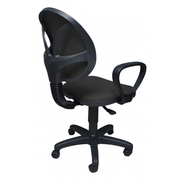 Porziyon Ohera Plastik Ayak - Fileli Ofis Büro Öğrenci Çalışma Koltuğu - Sandalyesi - 3