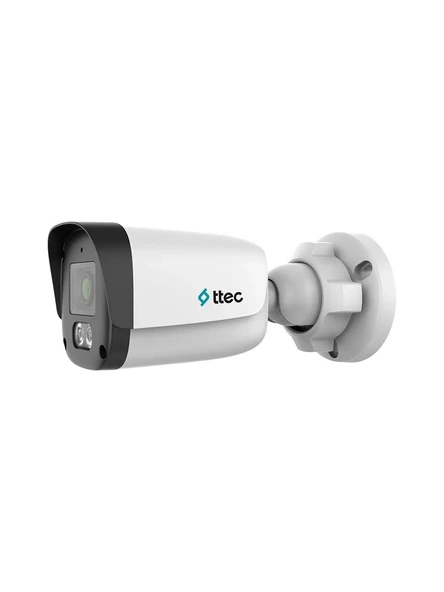 Ttec IPBP-4330M-MS/S Dahili Mikrofon 4MP 2.8 mm Sabit Lensli IR IP Bullet Kamera - 2