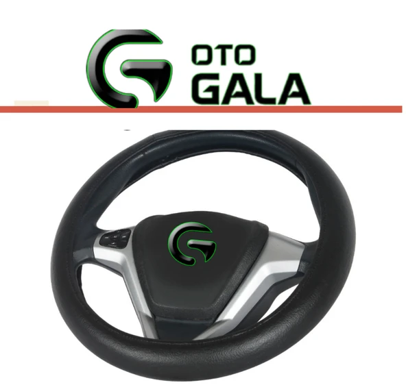 DİREKSİYON KILIFI GEÇMELİ MİNİBUS 42 CM DÜZ SİYAH - 2