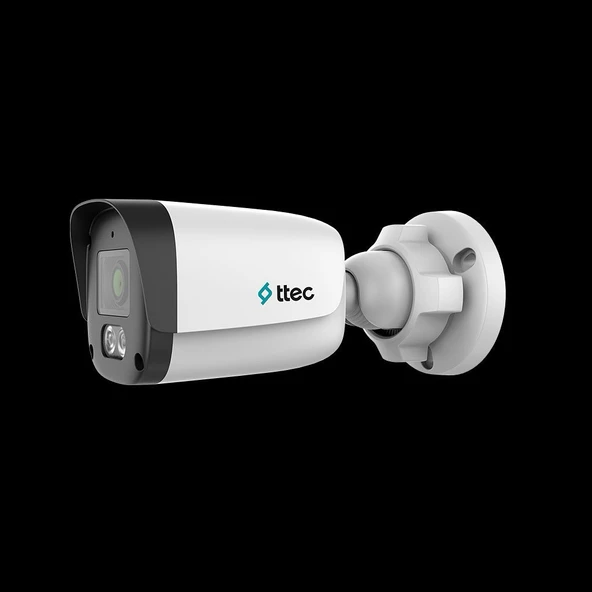 Ttec IPBP-4330M-MS/S Dahili Mikrofon 4MP 2.8 mm Sabit Lensli IR IP Bullet Kamera