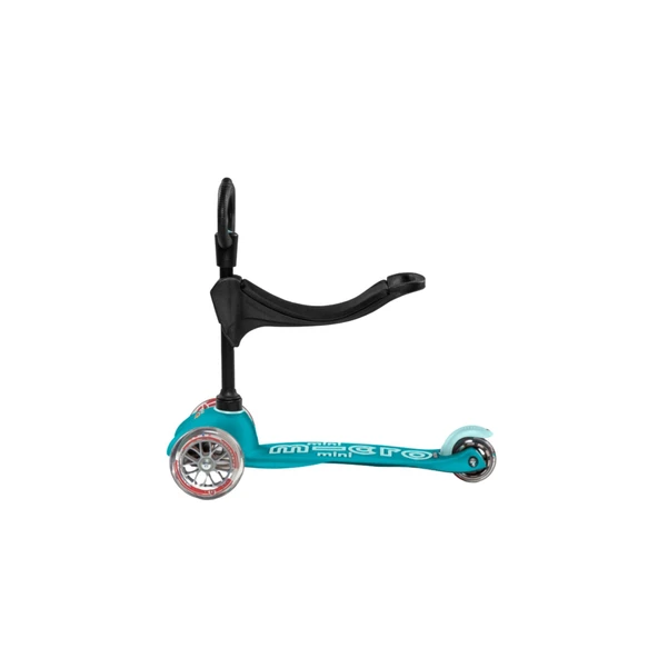 Micro Mini 3in1 Deluxe 3 Tekerlekli Scooter Aqua  Turkuaz 1+ Yaş ürün görseli