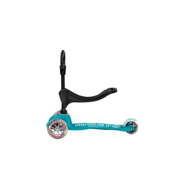 Micro Mini 3in1 Deluxe 3 Tekerlekli Scooter Aqua  Turkuaz 1+ Yaş - 10