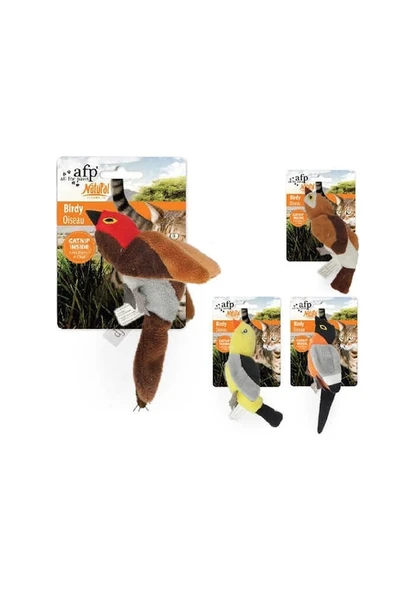 AFP Catnipli Kuş 15x4,5x3 cm