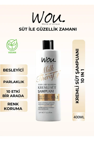 WOU MİLK THERAPY ŞAMPUAN 400 ML