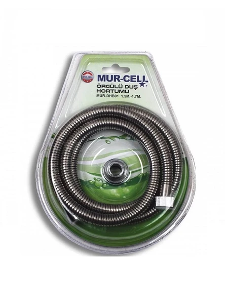 MUR-CELL SIK KENETLİ DUŞ HORTUMU 1.5MT-1.7MT MUR-DH13V