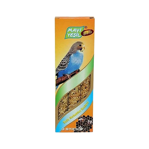 Mavi Yeşil Ballı Kraker 3'lü