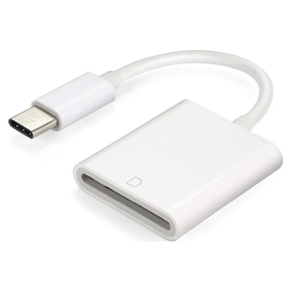 S Line İPod Pro - Mac - Android Type-C To SD Kart Okuyucu - FHDC-01