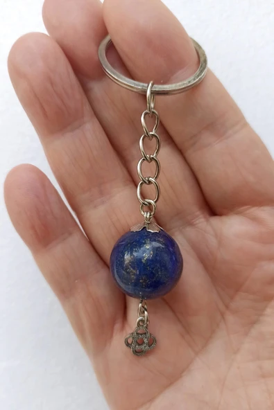 Lapis Lazuli Taşı Anahtarlık 523-2