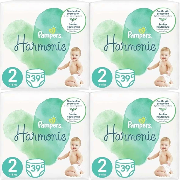 Prima Pampers Harmonie Bebek Bezi Beden:2 (4-8KG) Mini 156 Adet Avantaj Ultra Fırsat Pk ürün görseli