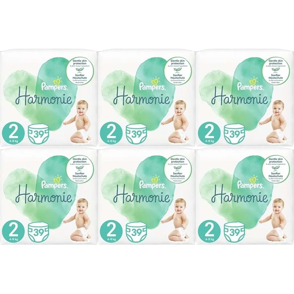 Prima Pampers Harmonie Bebek Bezi Beden:2 (4-8KG) Mini 234 Adet Ekstra Ultra Fırsat Pk ürün görseli