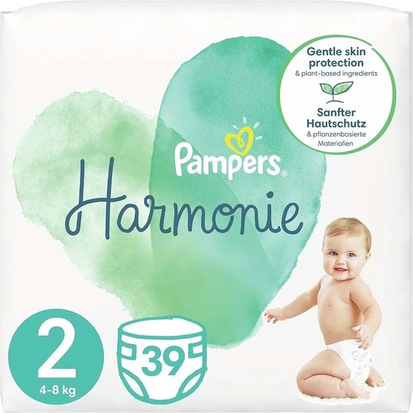 Prima Pampers Harmonie Bebek Bezi Beden:2 (4-8KG) Mini 195 Adet Mega Ultra Fırsat Pk - Resim 2