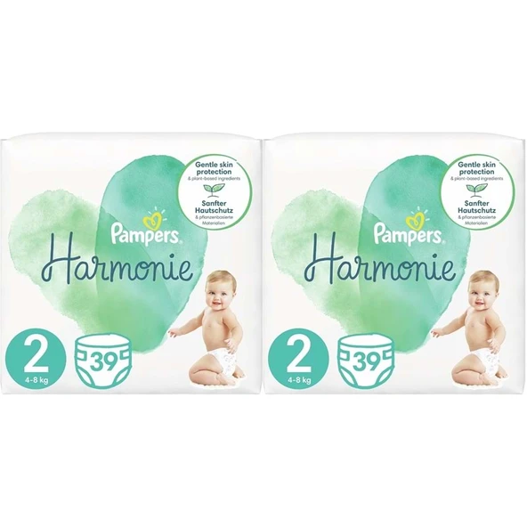 Prima Pampers Harmonie Bebek Bezi Beden:2 (4-8KG) Mini 78 Adet Ekonomik Ultra Fırsat Pk ürün görseli