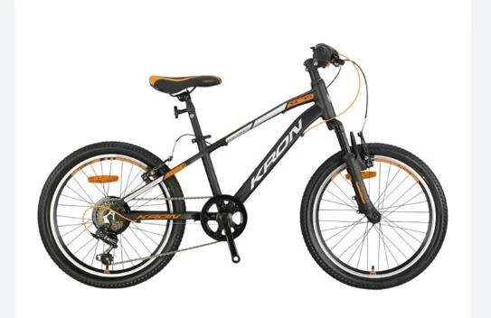 XC 75 - 20  MTB - 11' - 7 Vites - V.B - Mat Siyah-Gri/Neon Turuncu