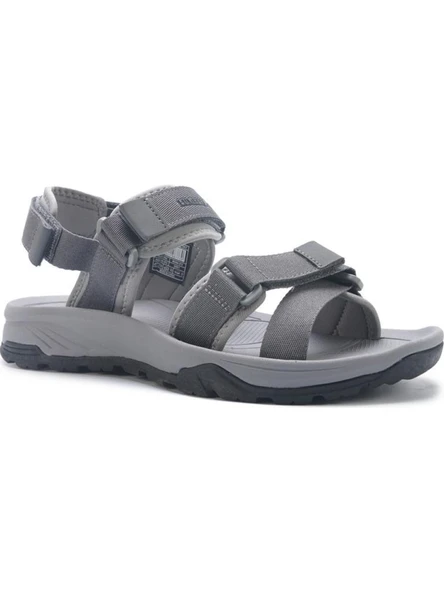 LUMBERJACK MUNA 5FX GRİ ÇIRTLI AANTOMİK CASUAL SPOR SANDALET