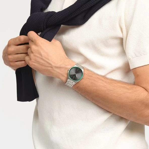 Swatch SS07S128G Erkek Kol Saati - Resim 3