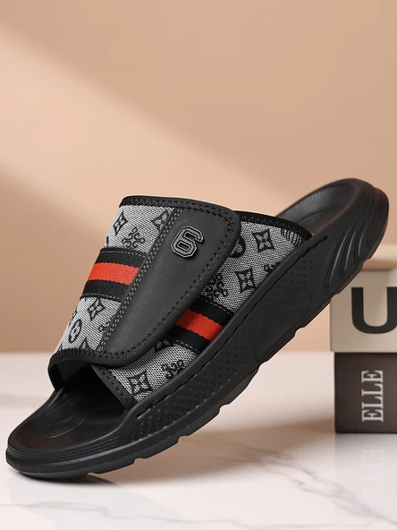 Erkek Plaj Terliği Sandalet (Gri)