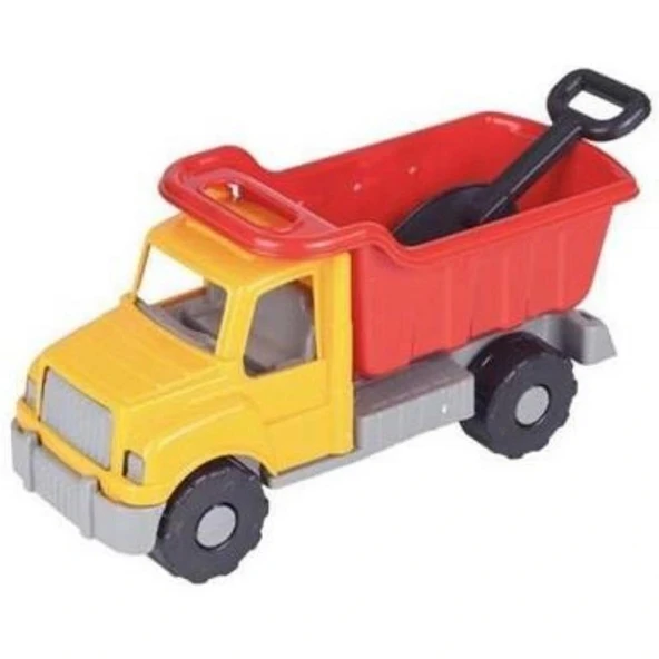 Sağlam Plastik Damperli Kamyon Ve Kürek