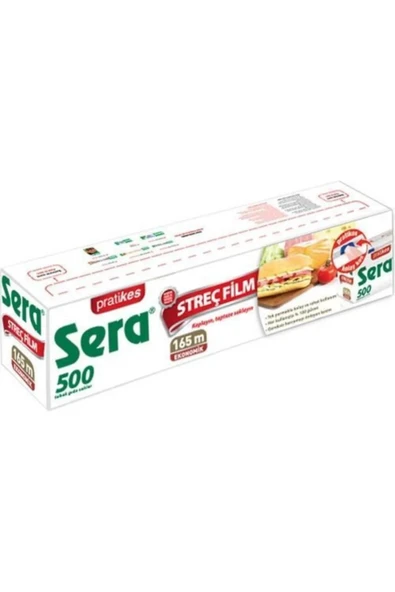 Sera Streç Film 30 Cm x 165 Mt 8 Micron x 3 Paket - Resim 4