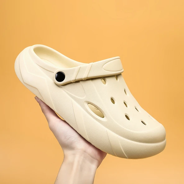 Unisex Günlük Terlik Sandalet (Haki)