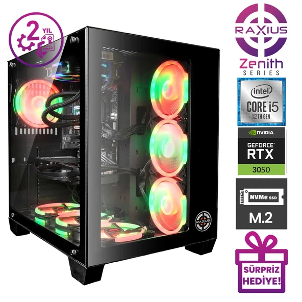 RaXius Zenith Z1 i9 4060TI-149KF003 i9-14900KF 16GB 2TBSSD RTX4060Ti FreeDOS Gaming Masaüstü Bilgisayar - 2