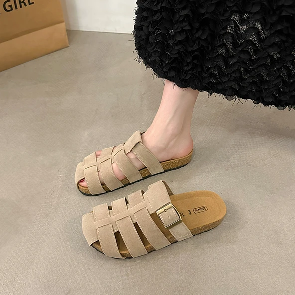 Kadın Platform Loafer Ayakkabı (Bej)
