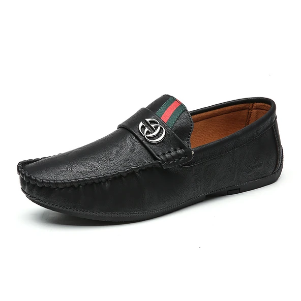 Erkek Loafer Ayakkabı (Siyah-2) - 7