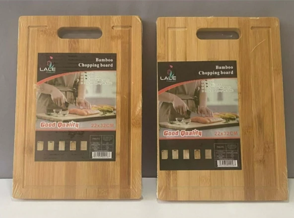Lale Bambu Kesim Tahtası 32x22 cm