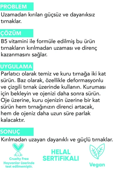 Kalsiyumlu Tırnak Bakım Jeli - 2