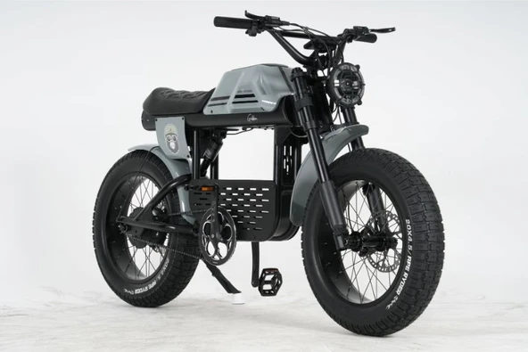 APE RYDER GİBBON ELEKTRİKLİ BİSİKLET - GRİ - 3