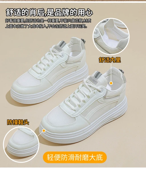 Kadın Günlük Düz Topuklu Ayakkabı (Haki) - Resim 9