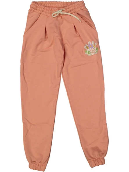 ÇİÇEK BASKILI KIZ TEK ALT - Resim 2