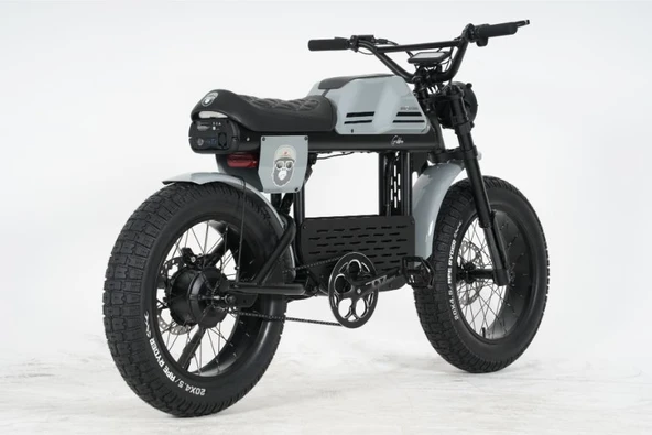 APE RYDER GİBBON ELEKTRİKLİ BİSİKLET - GRİ - 4