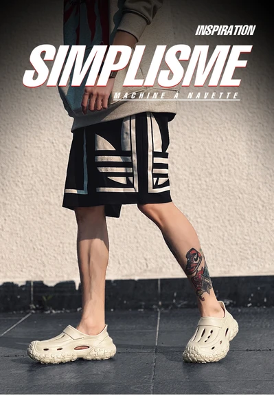 Erkek Terlik Sandalet - Kalın Tabanlı (Haki-2) - Resim 6