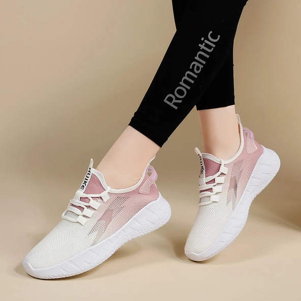 Kadın Günlük Spor Ayakkabı (Pembe)