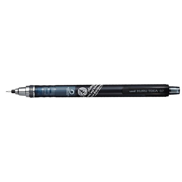 Uniball Kurutoga 0.7mm Mekanik Kurşun Kalem Siyah / M7-450T