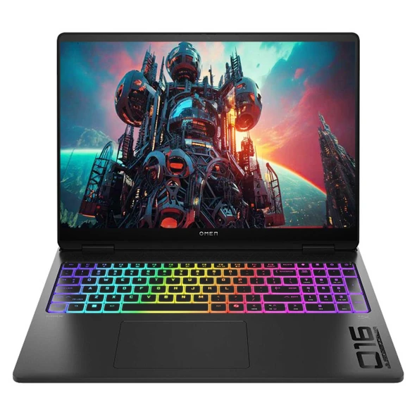 HP Omen Max 16-AH0023NT B92QYEA005 Ultra 9 275HX 32GB 1TBSSD+2TBSSD RTX5080 16" WQXGA FreeDOS Dizüstü Bilgisayar