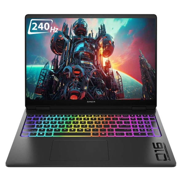 HP Omen Max 16-AH0023NT B92QYEA007 Ultra 9 275HX 64GB 1TBSSD RTX5080 16" WQXGA FreeDOS Dizüstü Bilgisayar - 2