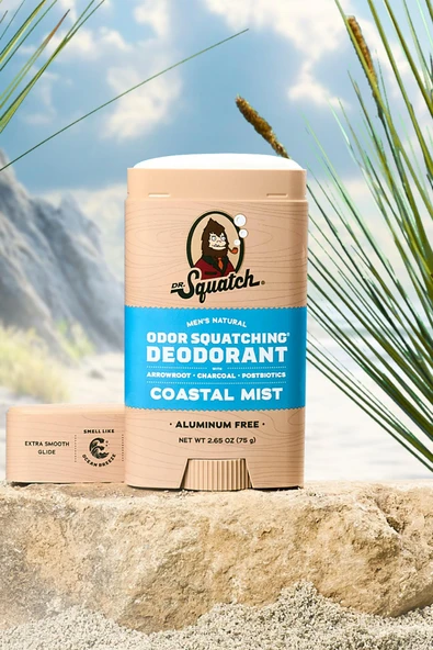 Dr. Squatch Coastal Mist Alüminyumsuz Stick Deodorant 75GR - 4