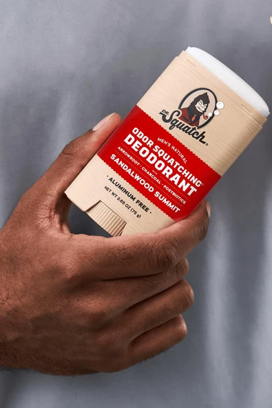 Dr. Squatch Sandalwood Summit Alüminyumsuz Stick Deodorant 75GR - 3